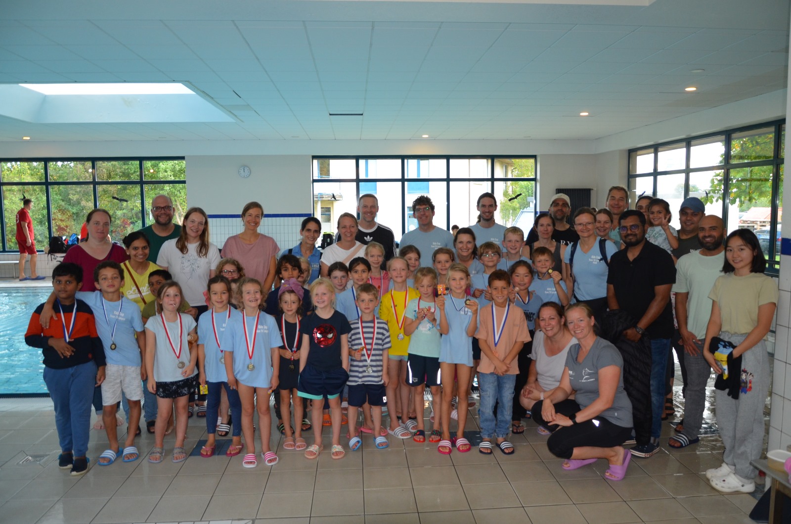 Kidscup 2025 2. Runde – Unsere Nachwuchssportler haben Spaß und schwimmen nochmal deutlich schneller als in der 1. Runde